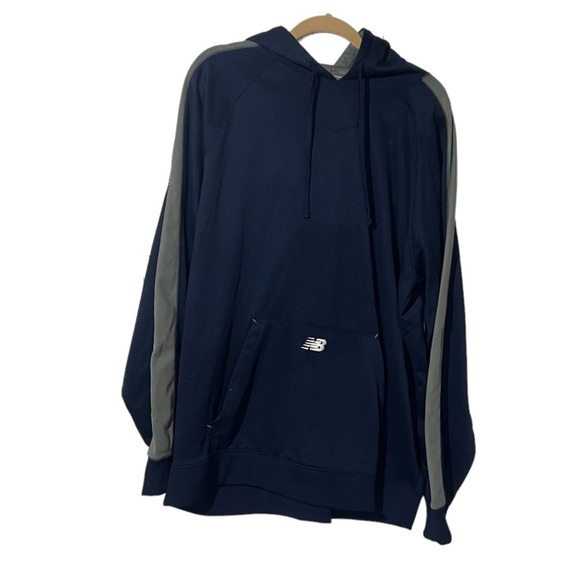New Balance Hoodie Navy and Gray Soft Size XL - Picture 1 of 7